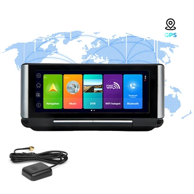 Voice-controlled 4G dashcam with AR Naviqasiyalı ağıllı güzgülər
