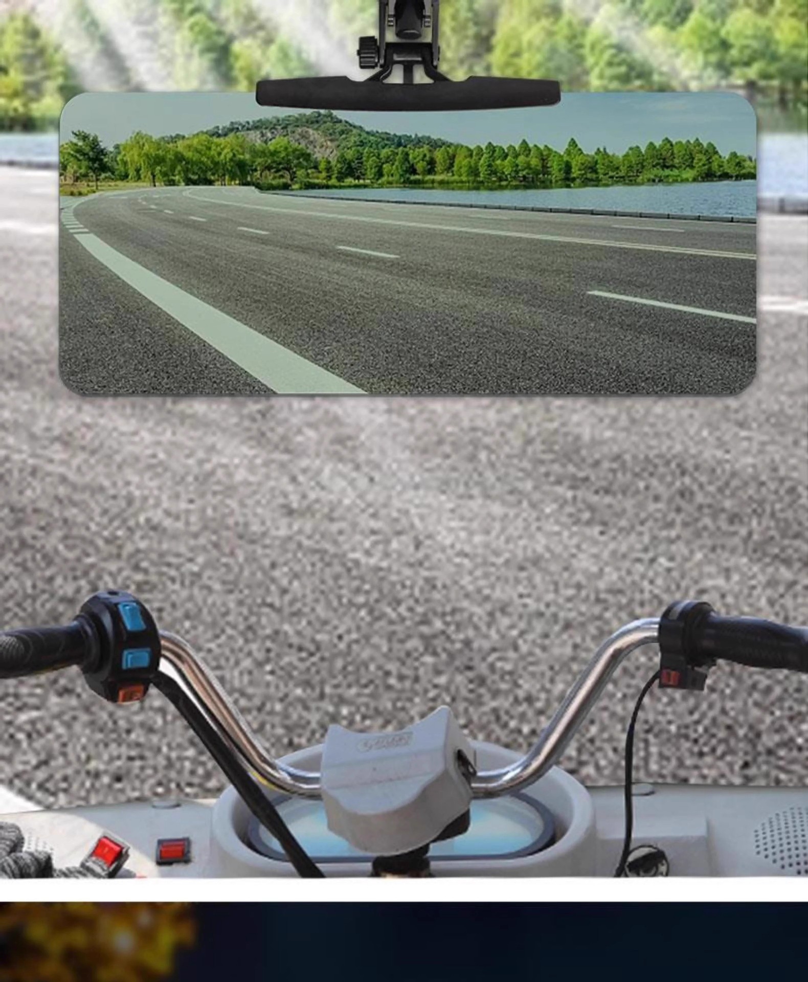 25 Car Sun Visor Anti-Dazzle Anti-Glare Mirror Night Vision Anti-High Beam Killer Day and Night Driver Goggles