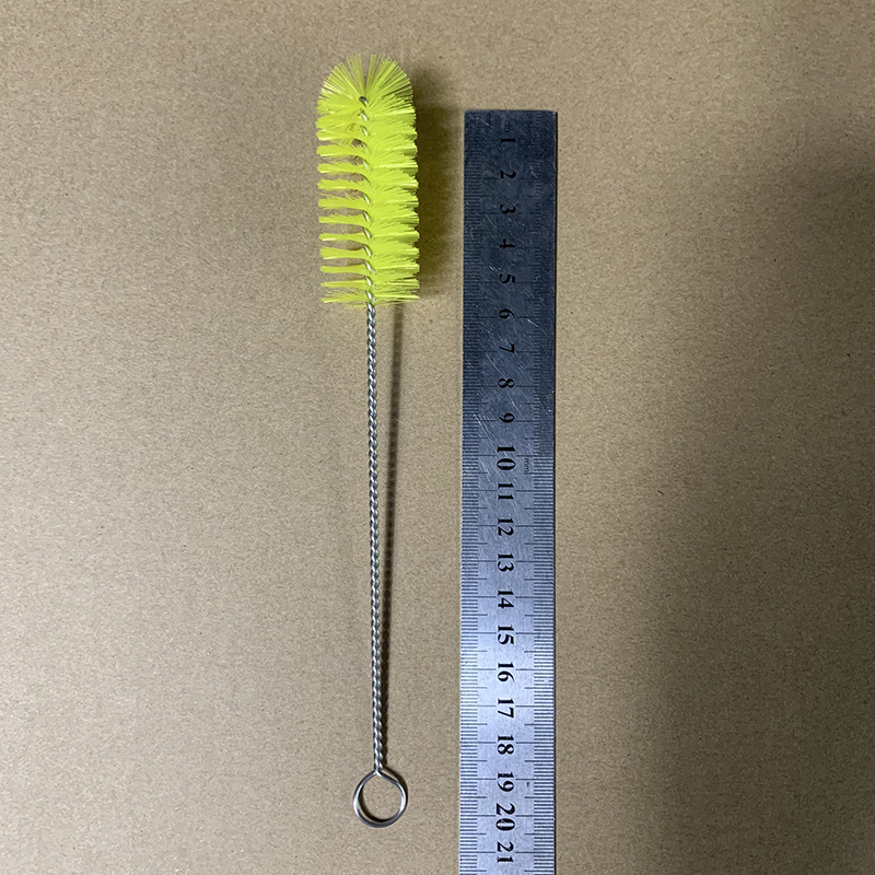 Cepillo de limpieza cepillo de acero inoxidable tetera boquilla cepillo de tubo de ensayo cepillo de limpieza multifuncional nylon molinillo de pimienta cepillo fabricante