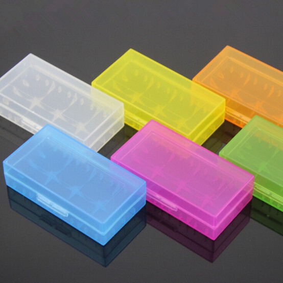 18650 battery box 18350 storage box 18650 battery storage box 2 battery packing box storage box