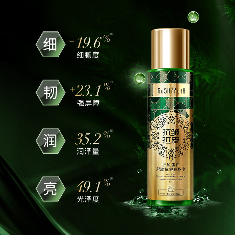 故事與她膠原蛋白緊緻抗皺拉皮水清潤細膩淡化細紋補水保濕爽膚水