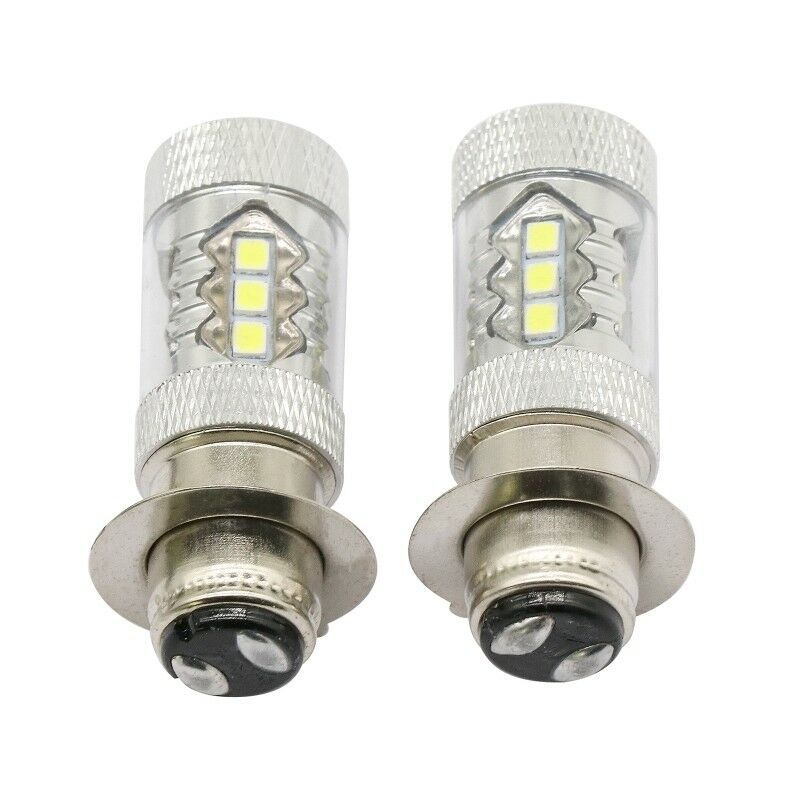 Motorcicleta H6 80W p15d Motorcicleta modificada faro luz de niebla H6M luz de montaña