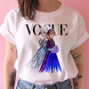 Short sleeve T-shirt for princess, with short sleeve, European style, oversize, suitable for import, wish, ebay