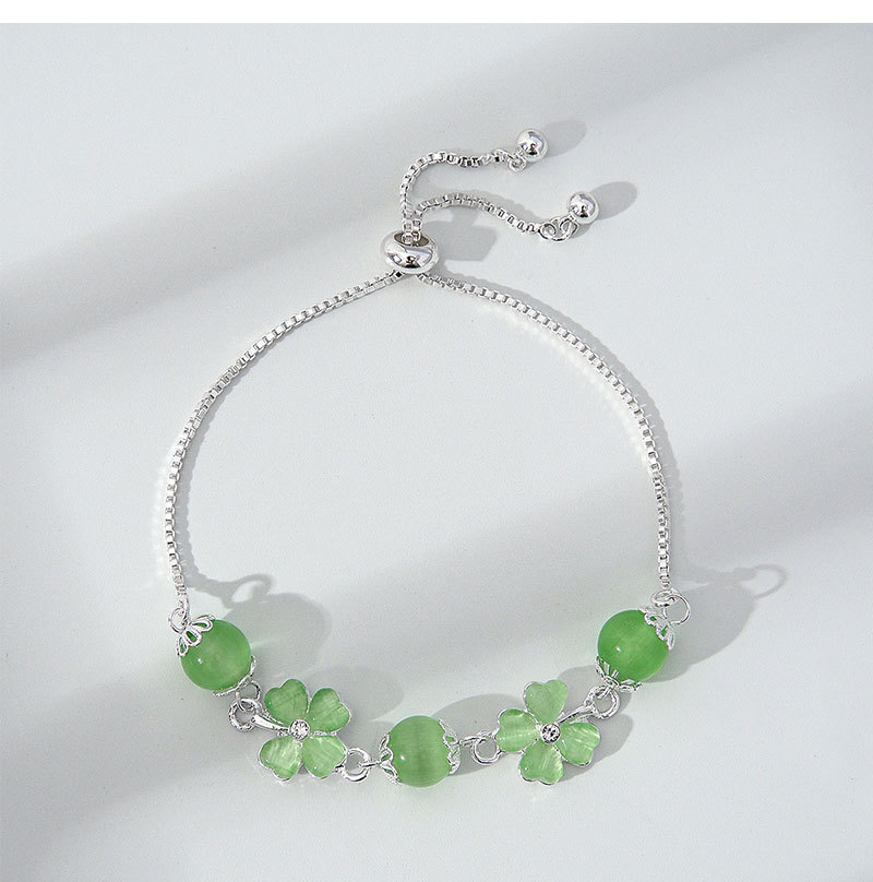 抽拉式绿珠猫眼四叶草手链_04.jpg