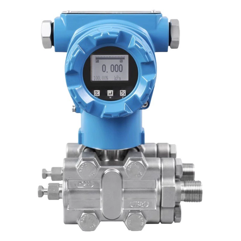 3051 Высокая точность 0,075% ЖК-дисплей класса Дальний пасс интеллектуальный емкостный монокристаллический кремниевый микродифференциальный преобразователь давления