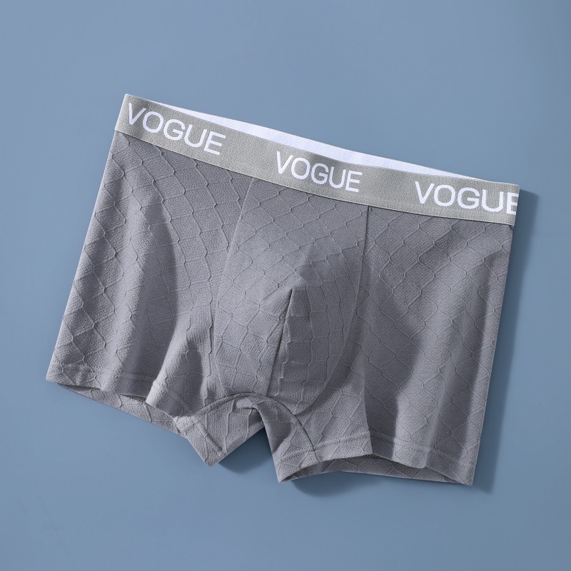 Ropa interior de los hombres algodón Boxer shorts deportes de los hombres transpirable juventud más tamaño moda Boxer shorts cabeza ropa interior