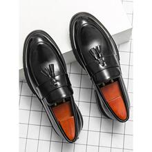 I 52924 Tassel Casual Leather Shoes ��������ƤЬ�羳