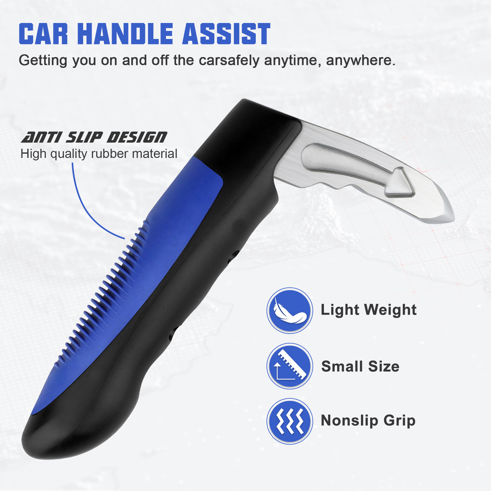 Car Armrest Safety Hammer, Window-Breaking Escape Hammer, Multifunctional Car Safety Hammer, In-Car Emergency Life-Saving Hammer