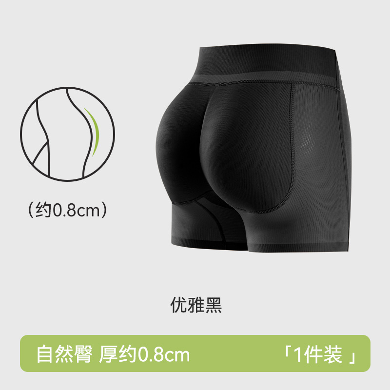 Pantalones de vientre de trasero falso, levantamiento de cadera, cintura, corsé, fajas, almohadillas de látex, pantalones de cadera, panal, ropa interior transpirable, mujeres