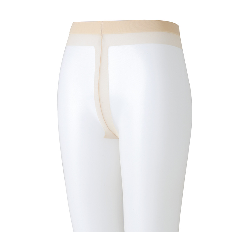 Sedoso 0,01 T entrepierna de algodón sin entrepierna sin costuras medias ultrafinas sexy transparente negro seda dedo del pie pantimedias transparentes