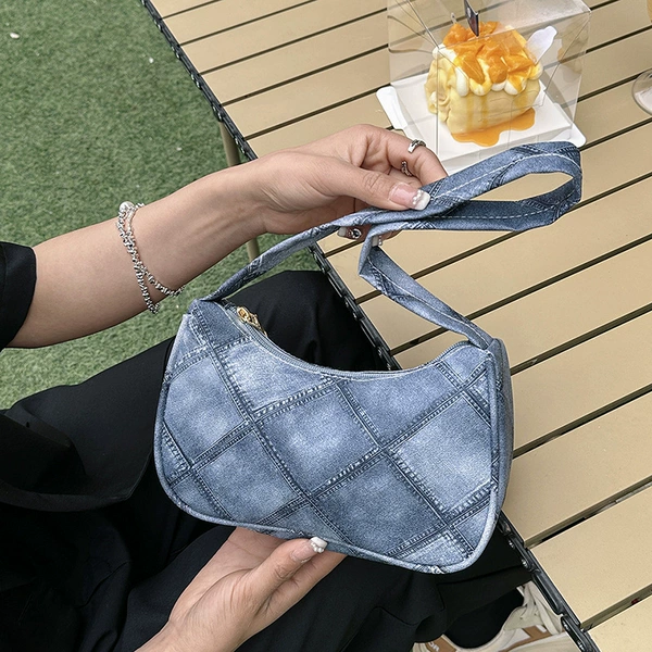 Blue single bag