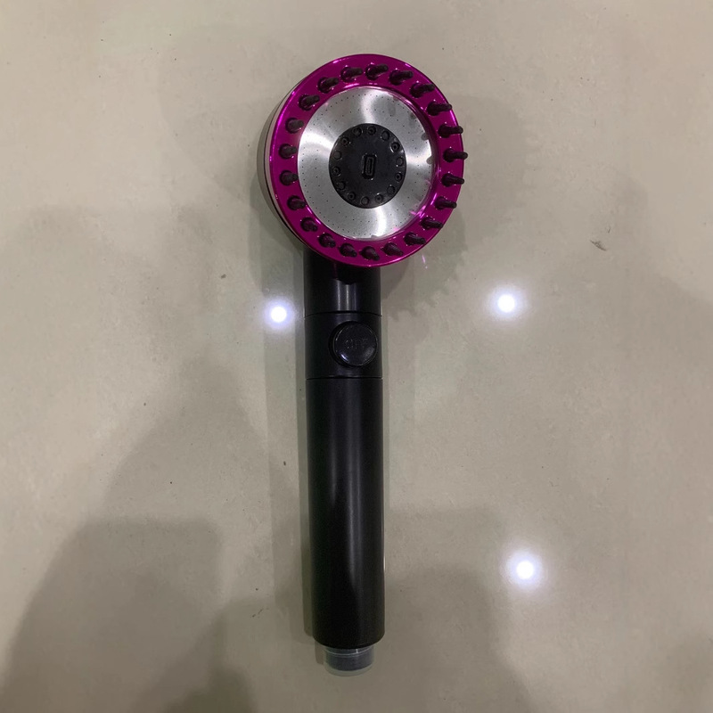 淋浴增压花洒喷头网红戴喷家用过滤手持花洒套装淋浴一整套莲蓬头|undefined