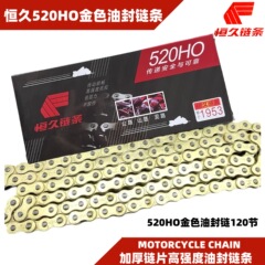 Hengjiu オフロードバイク 520H 増粘オイルシール ゴールデンチェーン CQR マジシャン Huayang 520 増粘チェーン