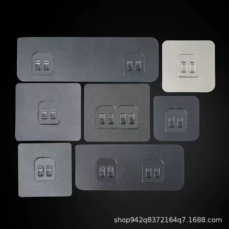 Прочные клейкие крючки, подставка для обуви, настенная полка для хранения, двойные клейкие крепления, установка без сверления, клейкие крючки для хранения в ванной.