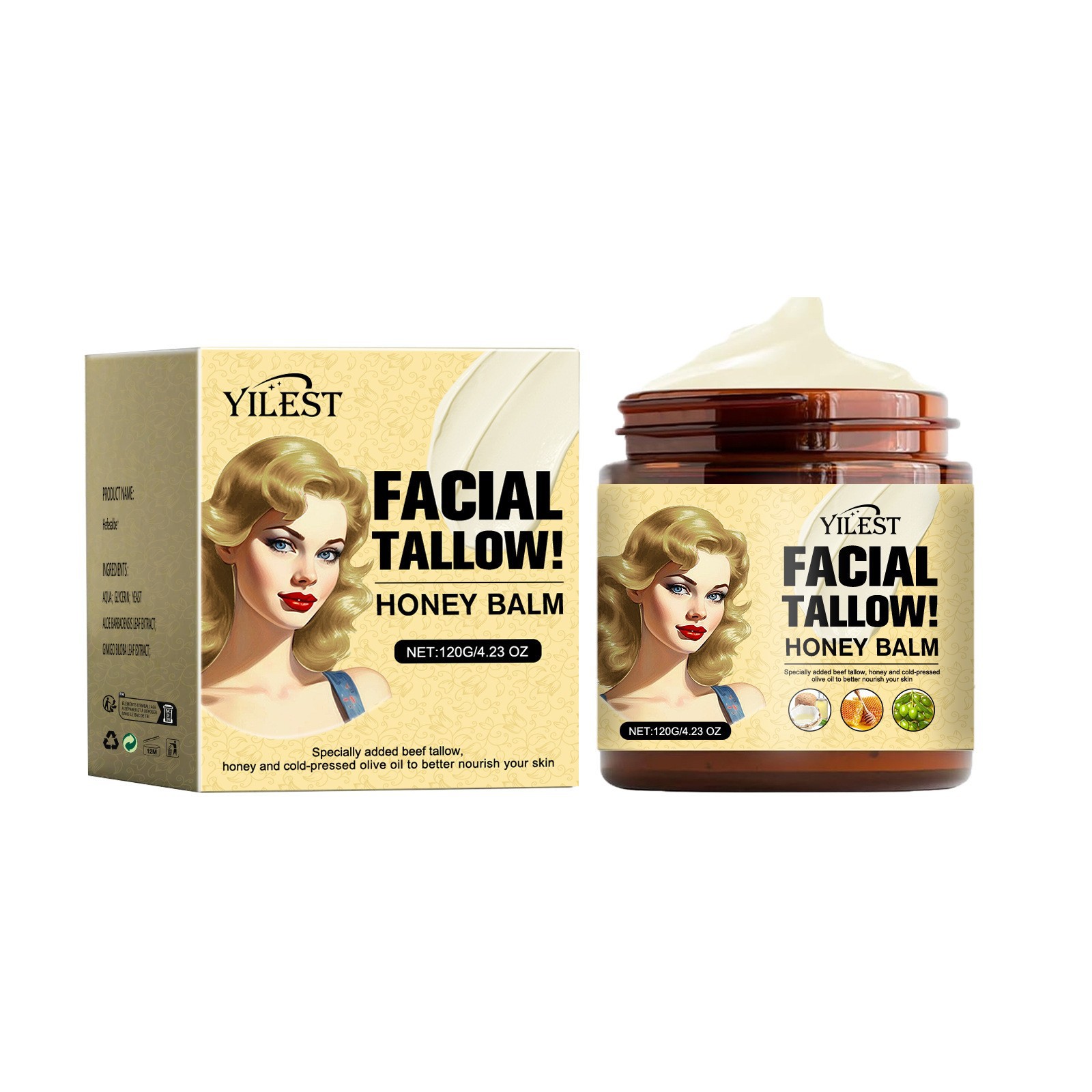 Cross-border YILEST Tight Skin Humectant Skin Humectant Facial Profound Treatment Cream