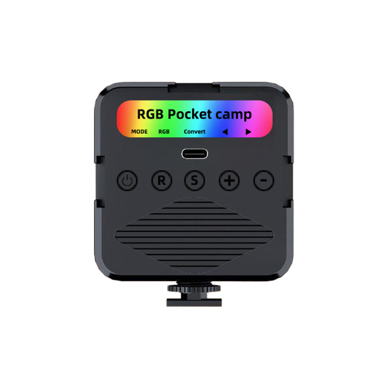 Suministro directo de fábrica teléfono móvil transmisión en vivo RGB luz de bolsillo luz de relleno al aire libre portátil profesional belleza lámpara led tofu