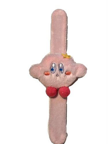New Children's Plush Cartoon Snap Circle Star Kirby Cute Couple Bracelet Korean Version Female Doll Wedding Gift