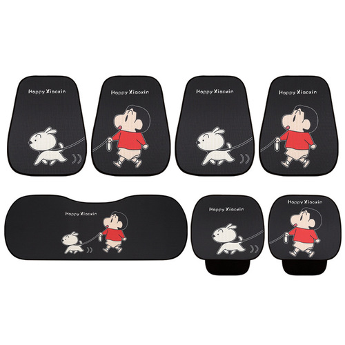Car seat cushion for all seasons, cartoon cute Crayon Shin-chan car seat cushion, breathable anti-slip car seat cushion cover