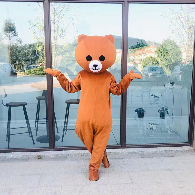 インターネット有名人クマ人形服 Douyin クマ人形服大人のパフォーマンス服子供の漫画ヒグマクマ人形服男性|undefined
