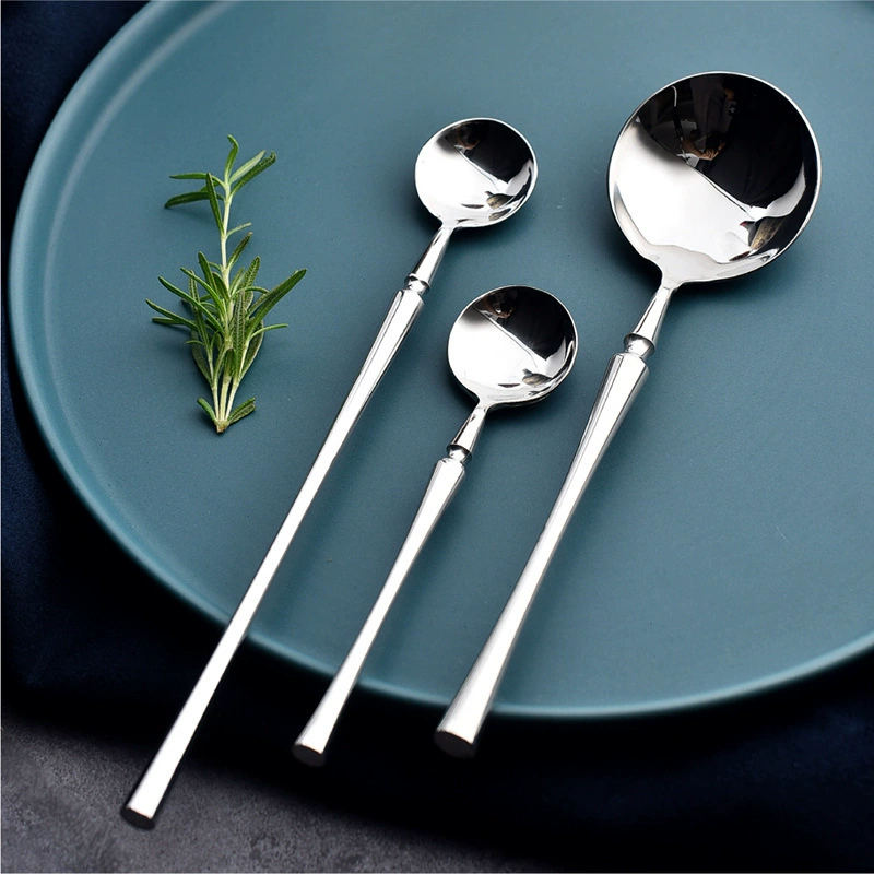 Retro tableware stainless steel, coffee dessert fruit fork