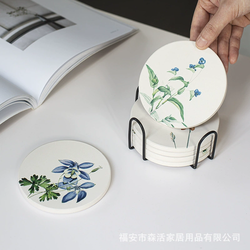 Tea cup, creative teapot, custom-made, flowered, water absorbent