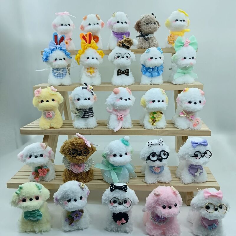 Wholesale Finished Twisty Stick Toys, Coral Fleece DIY Handmade Doll Pendants, Wholesale Toys