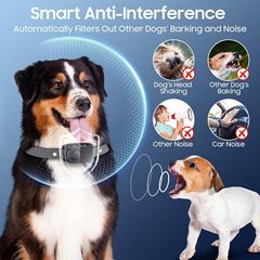 新型犬訓練器、吠え防止器、吠え防止首輪、防水振動首輪、調節可能なペット用品工場