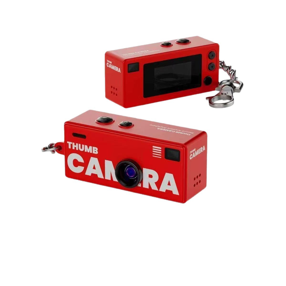 CCD mini cámara de explosión transfronteriza THUMB CAMERA cámara digital caja ciega estudiante con pantalla estilo retro