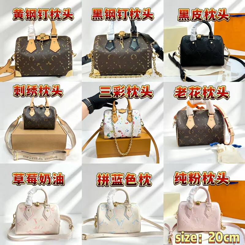 New Trendy Brand Genuine Leather Women's Shoulder Bag, Fashionable and Versatile Crossbody Bag, Multifunctional Large Capacity New Pillow Bag New Trendy Brand Genuine Leather Women's Shoulder Bag, Fashionable and Versatile Crossbody Bag, Multifunctional Large Capacity New Pillow Bag