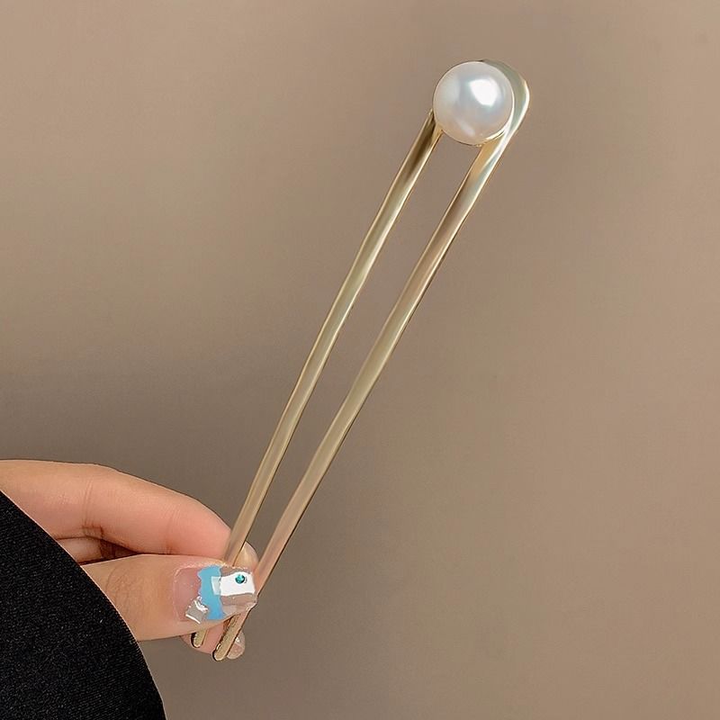 Horquilla en forma de U de alta calidad para mujer 2025 nuevo estilo tocado borla horquilla balanceándose en la parte posterior de la cabeza artefacto del cabello accesorios para el cabello