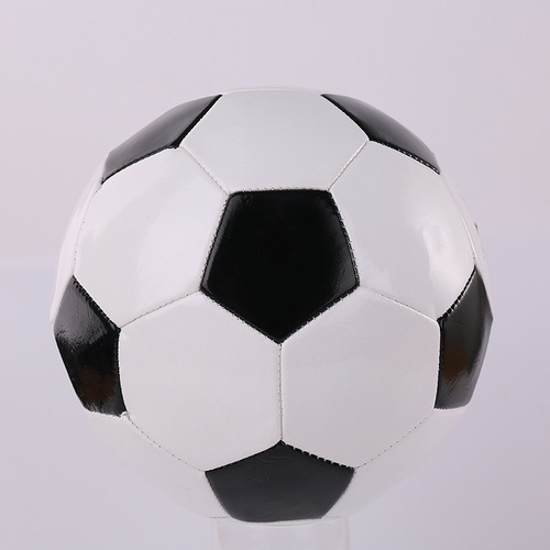 Black and White Football Size 5 Adult, Size 4 Youth, Size 3 Student, Size 2 Children PU Stitched Training Wearable Football Wholesale