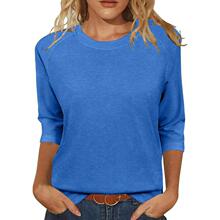 S 71737 Women Casual Blouse Minimalist Work Baggy�O������