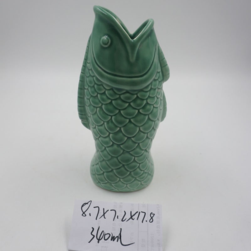 Copa tiki de bar cuidadosamente seleccionada Copa de cóctel hawaiana Copa de cerámica de loro azul Tic Zombie Skull Cup Red de Internet