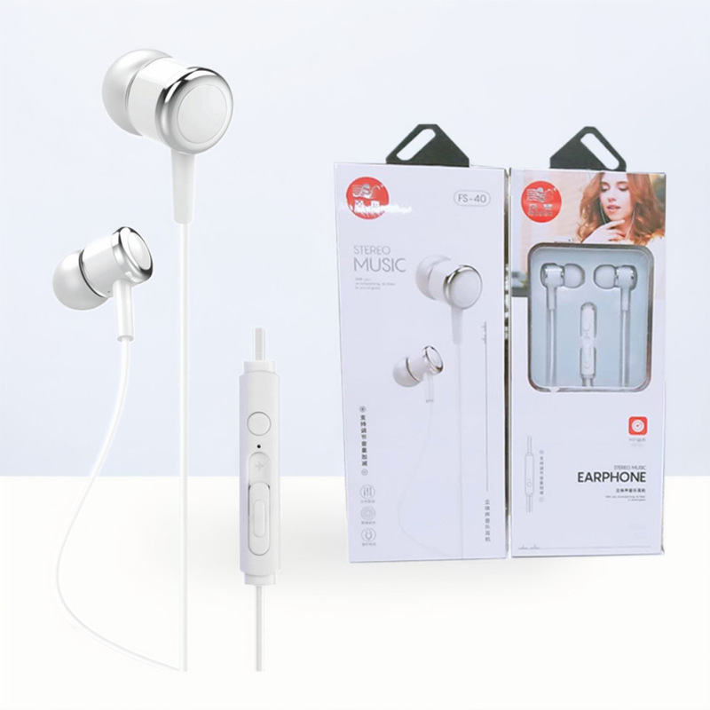 New wire-controlled mobile phone headset 3.5 Jack in-ear headset music call running earplugs in stock New wire-controlled mobile phone headset 3.5 Jack in-ear headset music call running earplugs in stock