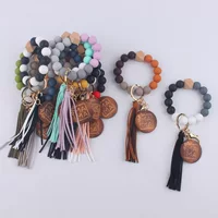 П pendent с кисточками ручной работы, брелок, силиконовый браслет, сумка для ключей