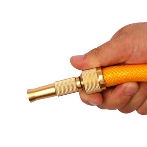 Water pipe copper joint integrated spray gun car wash water gun 4 minutes 6 minutes transfer faucet high pressure nozzle brass spray gun
