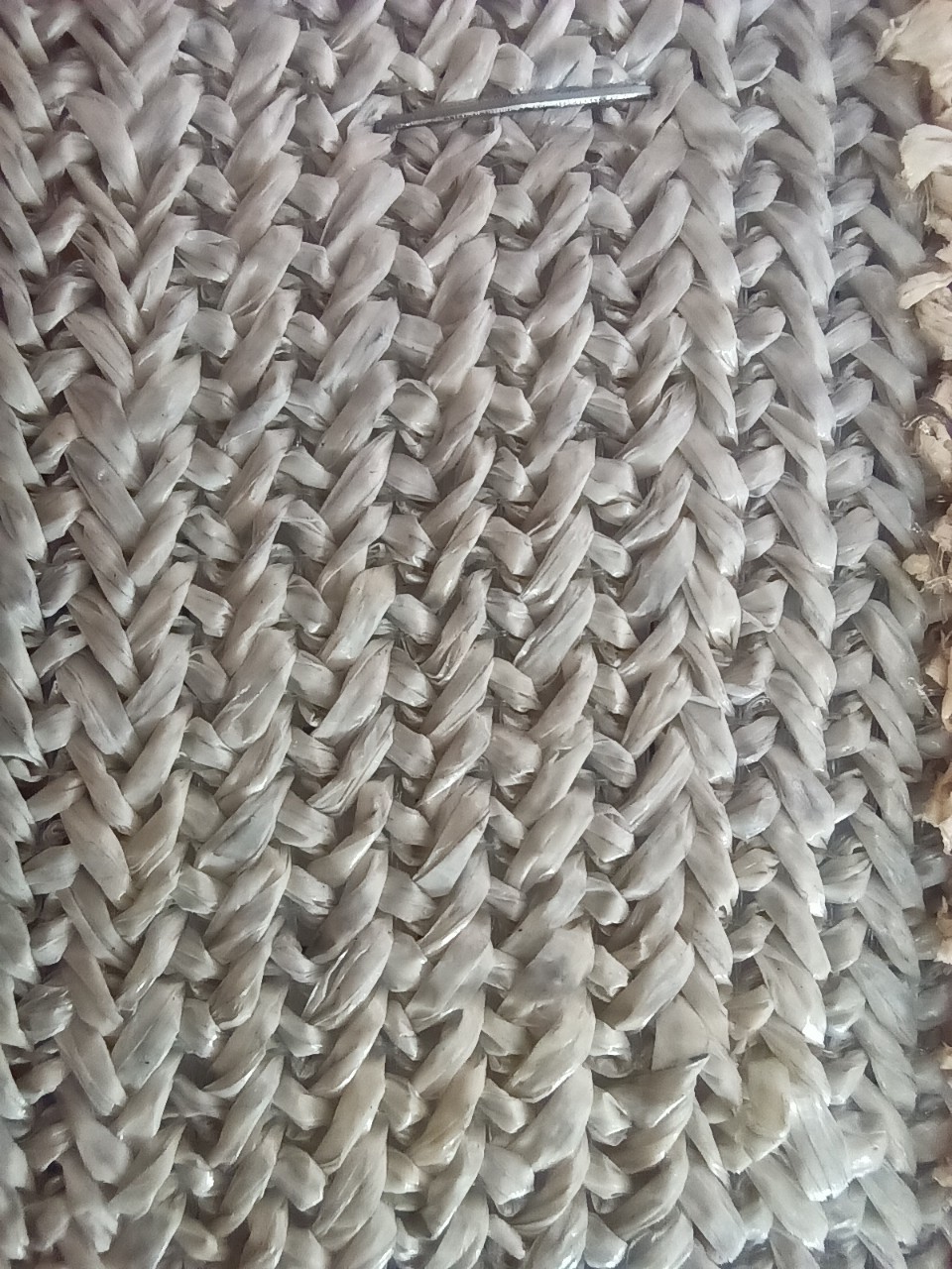 厂家批发 环保PE单色编织面料 手袋箱包鞋材家具装饰沙发面料