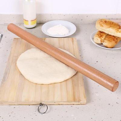 solid wood rolling pin Dumpling skin trumpet Roller Side bar household Rod bar baking tool