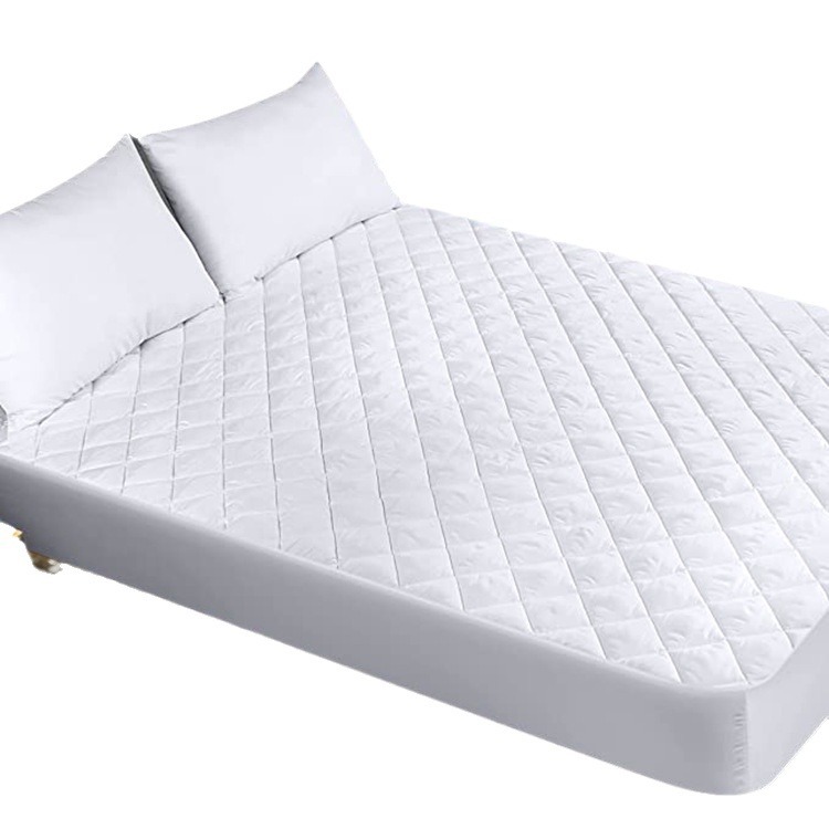 Suministro directo de fábrica Amazon transfronteriza colcha impermeable paño cepillado sábana ajustable colchón cubierta protectora