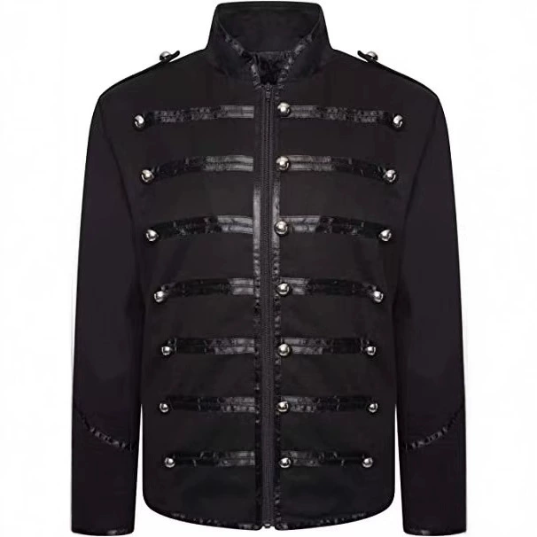 2025 трансграничный новый продукт Amazon Wish независимая станция популярная средневековая готическая мужская куртка стимпанк