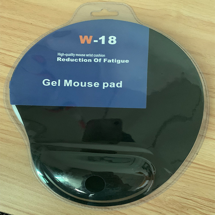 W-18 pulsera de silicona ventas directas de fábrica super suave memoria espacial silicona pulsera mouse pad puede ser imagen muñeca pad