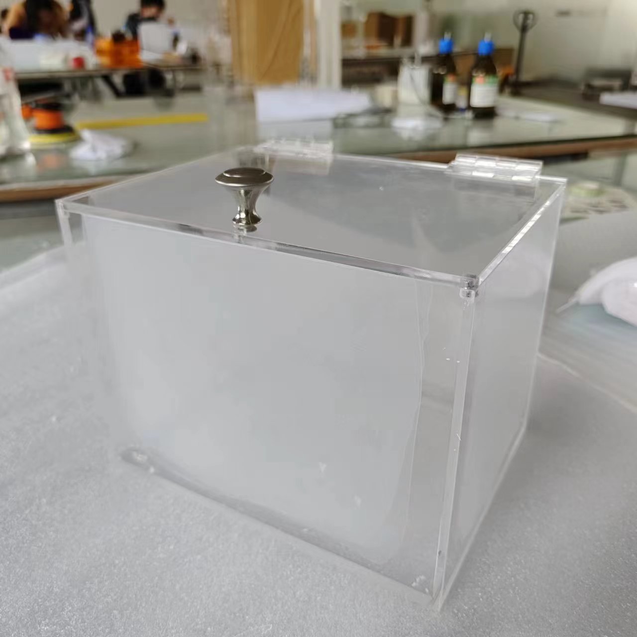 亚克力盒子实力厂家 有机玻璃罩子展示盒厂家加工