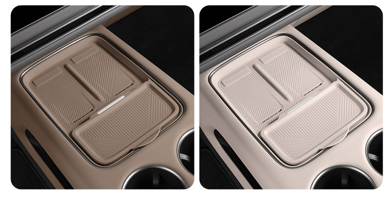 Suitable for the Ideal i8i6, special wireless charging silicone mat for the central console, anti-slip protection for water cups, car interior accessories