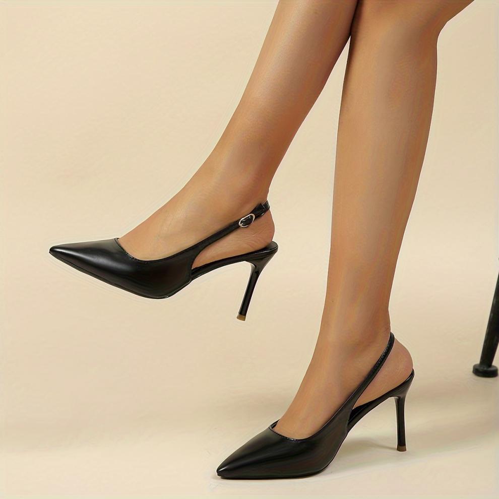 Pointed Stiletto Sandals Cross-border_voghion.com