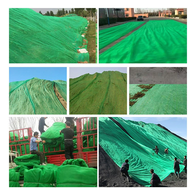 Оптовая продажа сетки для покрытия почвы, оптовая продажа зеленой сетки для покрытия, сетка для подавления пыли, сетка для покрытия угля, солнцезащитная сетка, пылезащитная сетка для строительной площадки из плоской проволоки