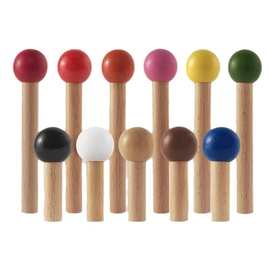 洞洞板配件大全火柴棍圆孔木棍隔板层板挂钩挂件木质收纳厂家批发