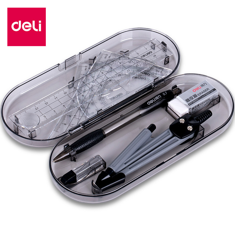 Deli stationery 9591 Student drawing set Draw geometric graphics…