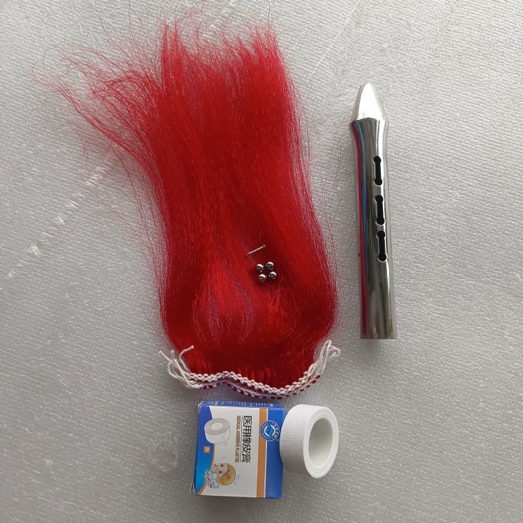 Головка пистолета для боевых искусств, головка пистолета из нержавеющей стали для соревнований, пара тренировочных головок пистолета, головка пистолета для тренировок, головка пистолета для тренировок, красный шелковый пистолет, головка пистолета из красного шелка