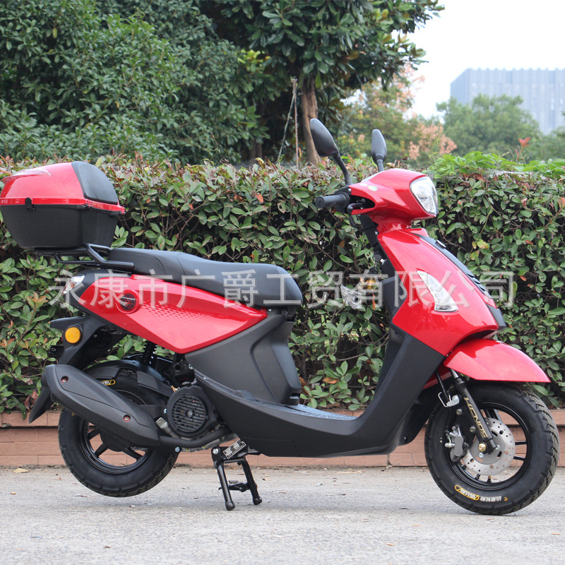 New Model Jog Scooter 125Cc Fuel-Powered Qiaoge Second-Generation Scooter Adult Two-Wheel Power-Assisted Wholesale Export