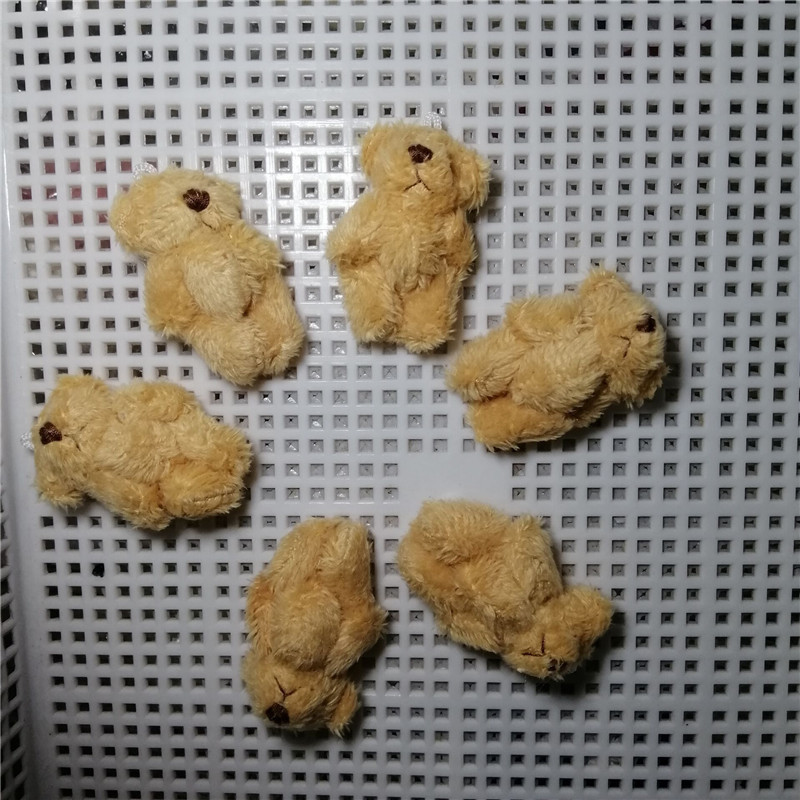 4,5 cm de albaricoque Oso de pelo largo